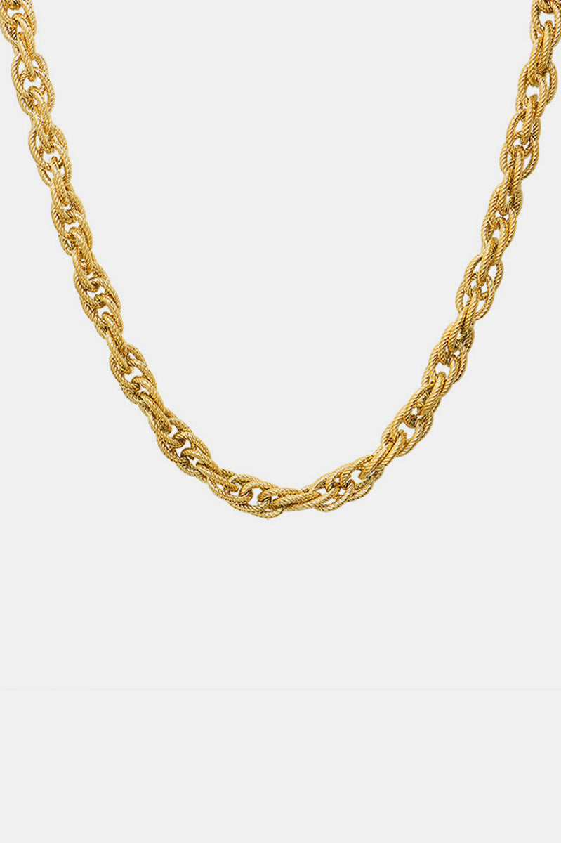 Titanium Steel Chain Necklace Trendsi