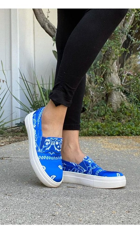 flat slip on sneaker with tie dye details Stella Shoes