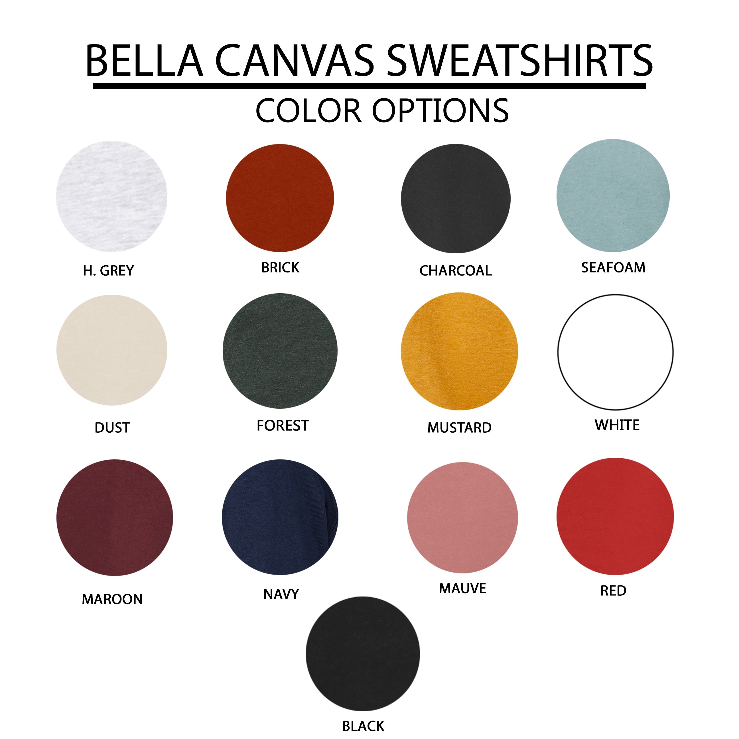 All American Cowboys Club | Bella Canvas Sweatshirt Olive and Ivory Retail