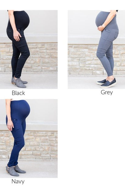 Comfy Maternity Jeggings Truly Contagious