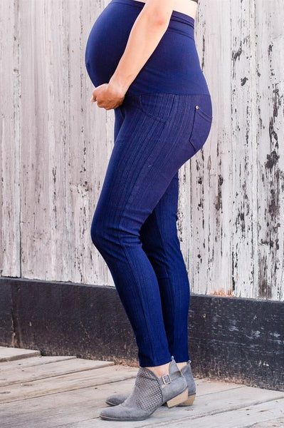 Comfy Maternity Jeggings Truly Contagious
