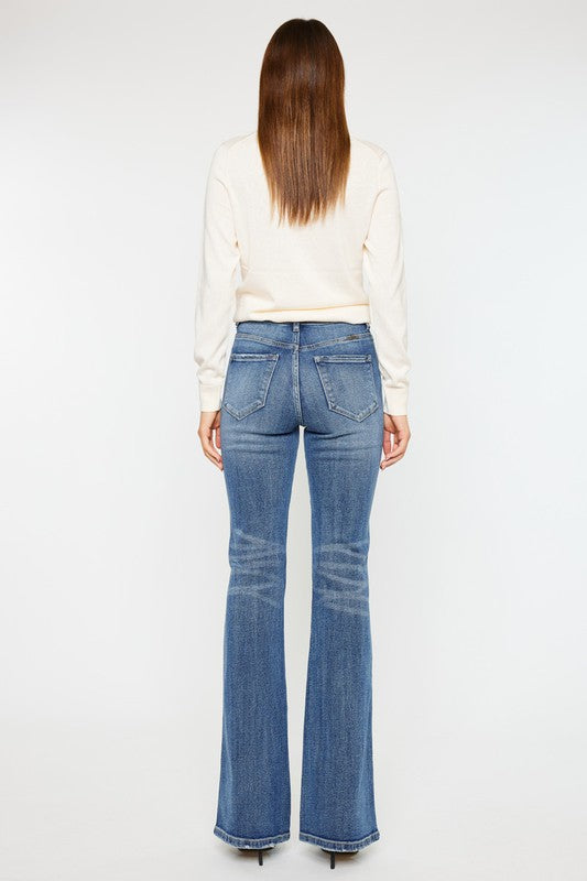 High Rise Flare Jeans Kan Can USA
