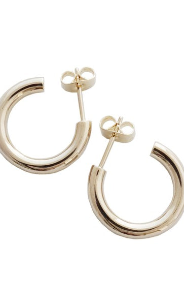 Carolina Thick Hoops - Large HONEYCAT Jewelry