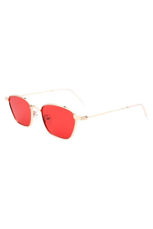 Retro Square Vintage Metal Fashion Sunglasses Cramilo Eyewear