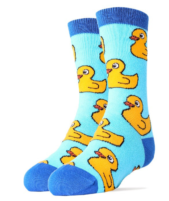 Duckies - Kid's Funny Crew Socks Oooh Yeah Socks