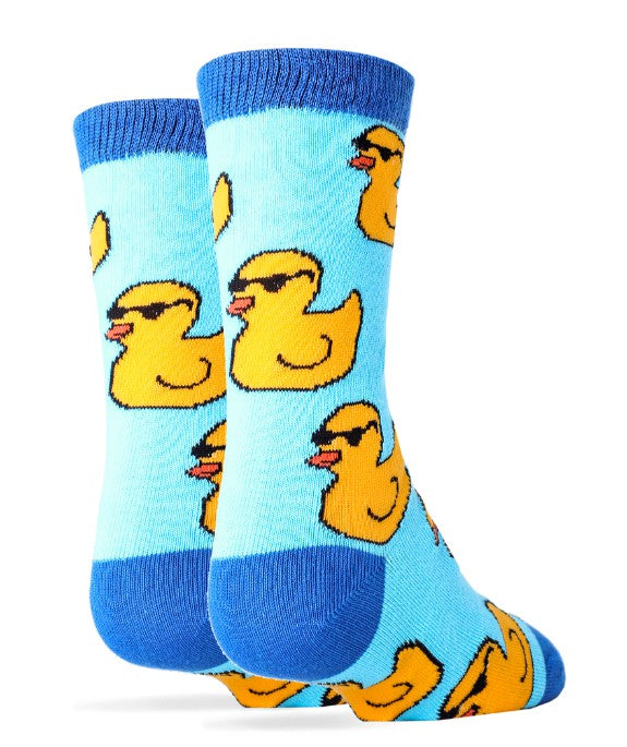 Duckies - Kid's Funny Crew Socks Oooh Yeah Socks