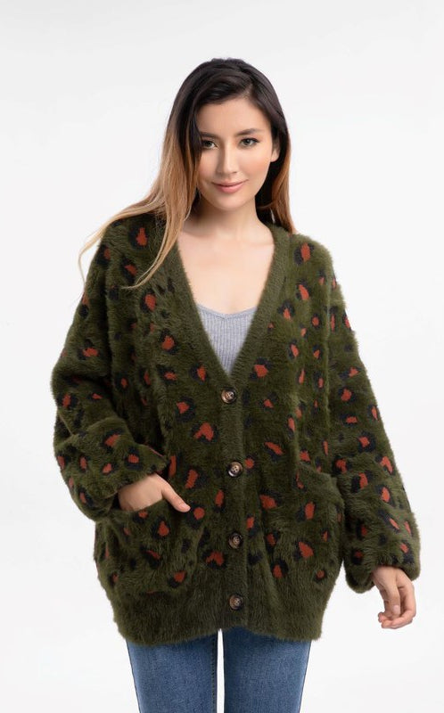 Animal Print Sweater Annva USA