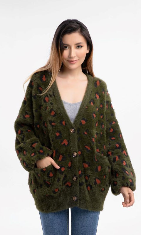 Animal Print Sweater Annva USA
