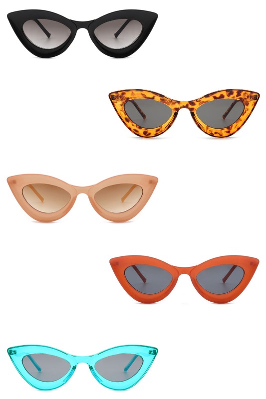 Women Retro Cat Eye Fashion Sunglasses Cramilo Eyewear