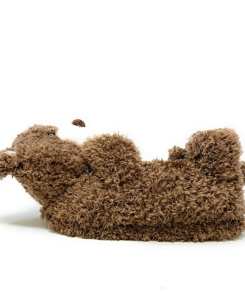 Bear Hug - Women's Cozy Animal House Slipper Oooh Yeah Socks