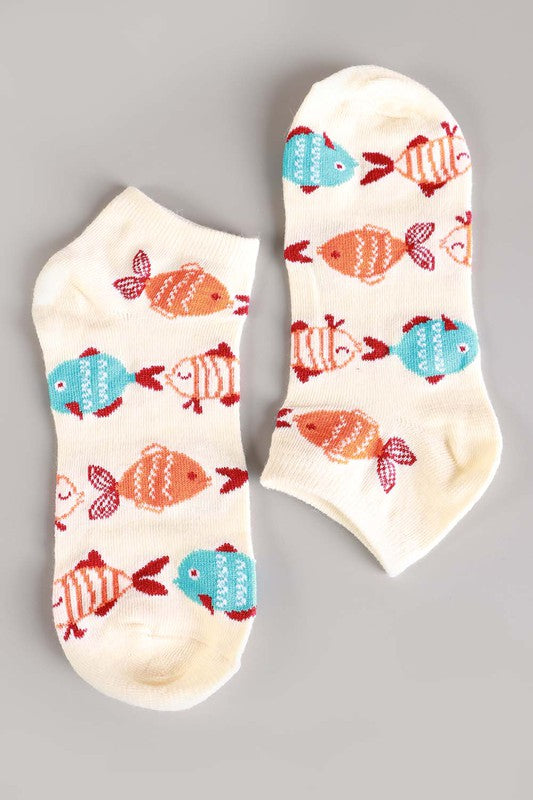 Fish Low Cut Socks 12 Pair Amerikan Basics