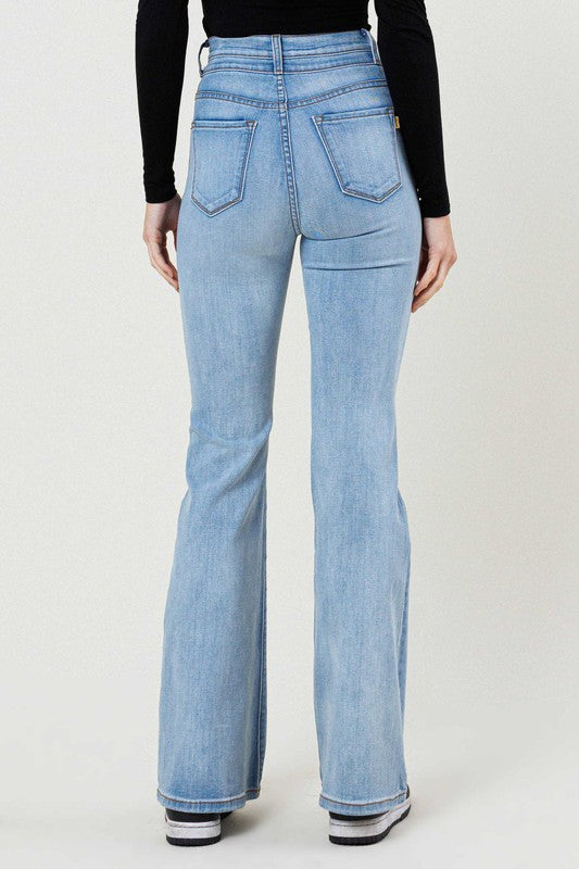 High-Waisted Flare Jeans Vibrant M.i.U