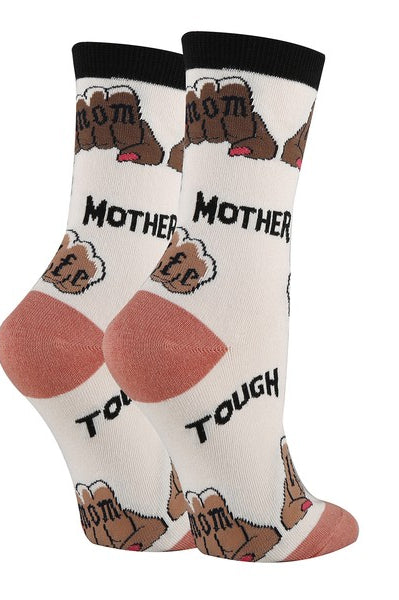 Mom Life - Womens Crew Socks Oooh Yeah Socks