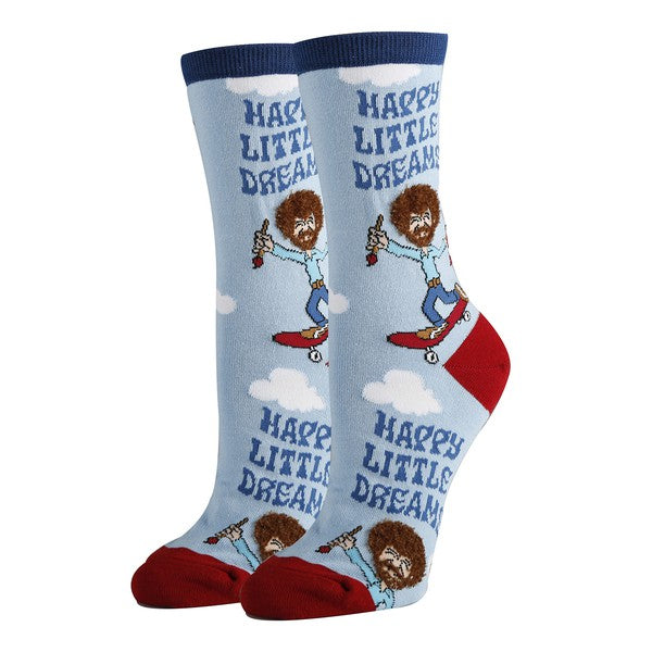 Happy Little Dreams - Womens Crew Socks Oooh Yeah Socks