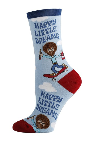 Happy Little Dreams - Womens Crew Socks Oooh Yeah Socks