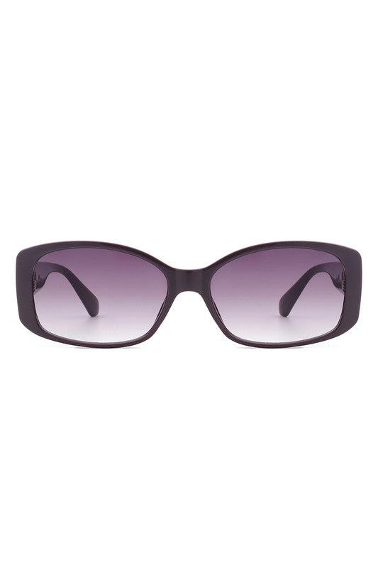 Rectangular Narrow Fashion Square Sunglasses Cramilo Eyewear
