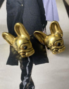 Vintage style golden animal retro earring Sifides