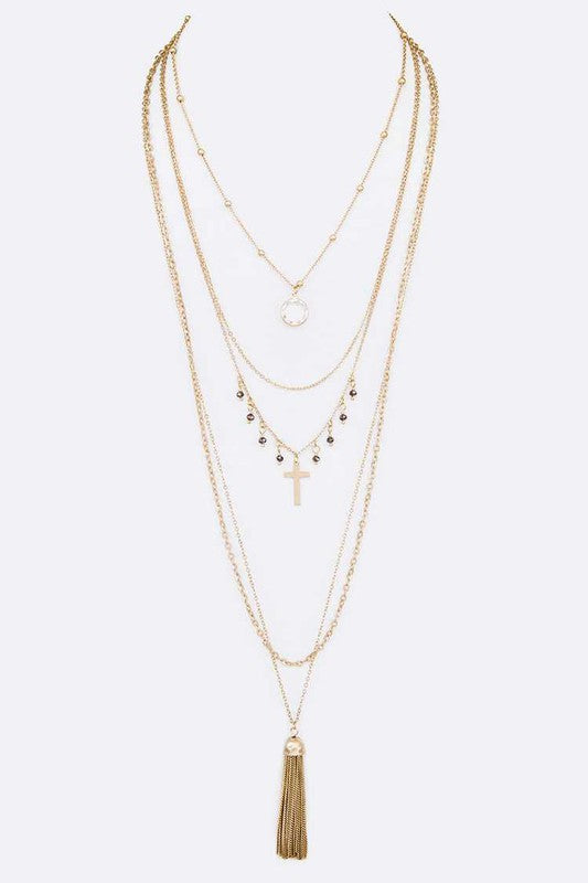 Convertible 5 In 1 Necklace Set LA Jewelry Plaza
