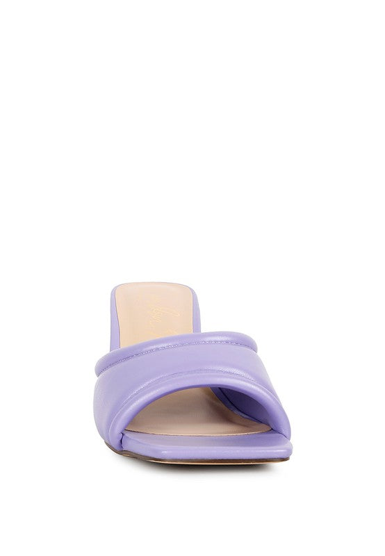 Celine Quilted Italian Block Heel Sandals Rag Company