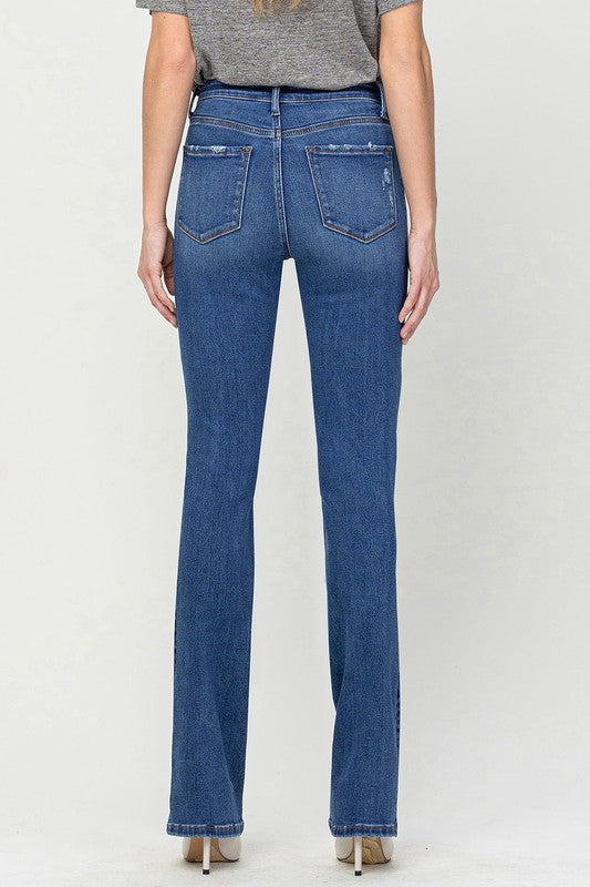 High Rise Bootcut Jeans VERVET by Flying Monkey