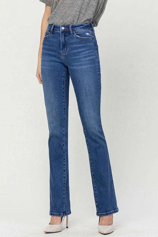 High Rise Bootcut Jeans VERVET by Flying Monkey