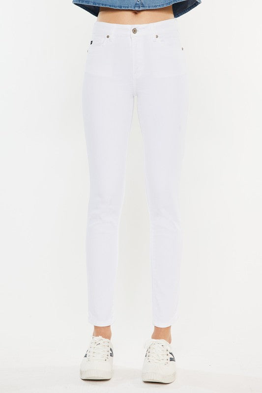 High Rise Ankle Skinny Jeans Kan Can USA