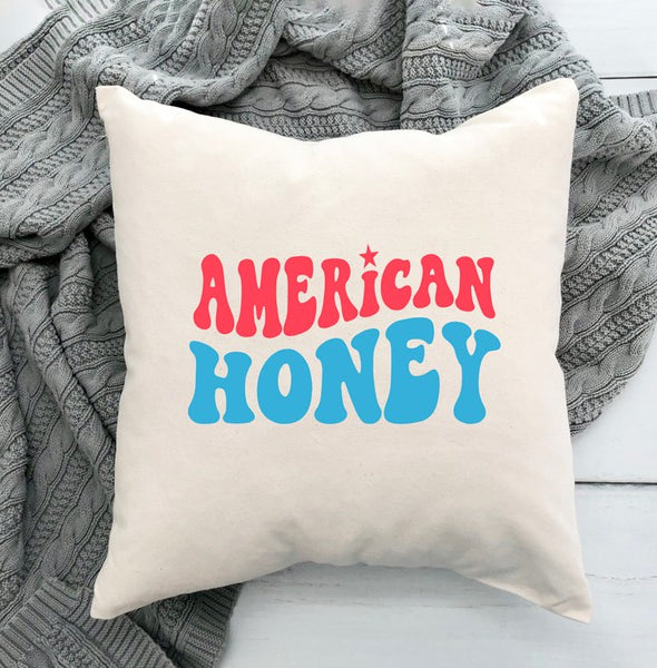 American Honey Wavy Pillow Cover City Creek Prints