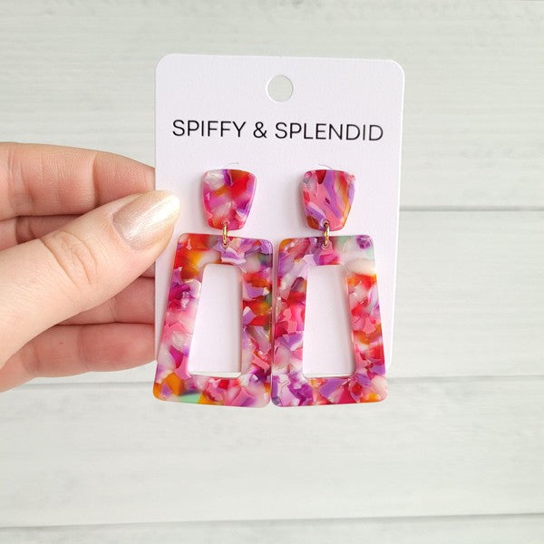 Avery Earrings - Paradise Pink Spiffy & Splendid