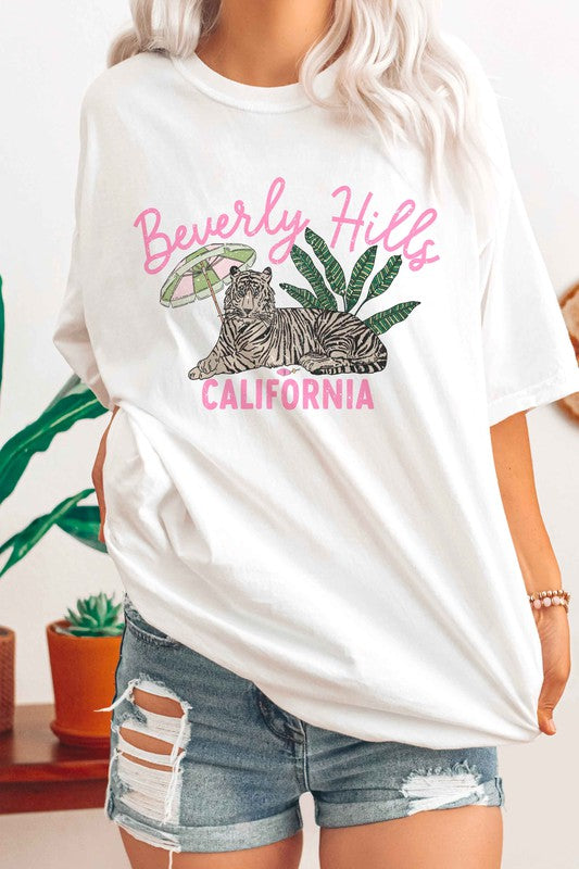 BEVERLY HILLS CALIFORNIA GRAPHIC T-SHIRT BLUME AND CO.