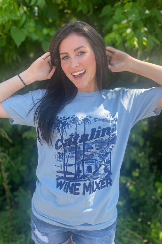 Catalina Wine Mixer Tee Ask Apparel