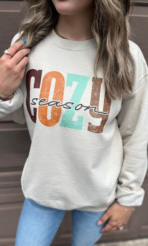Cozy Season Sweatshirt Ask Apparel