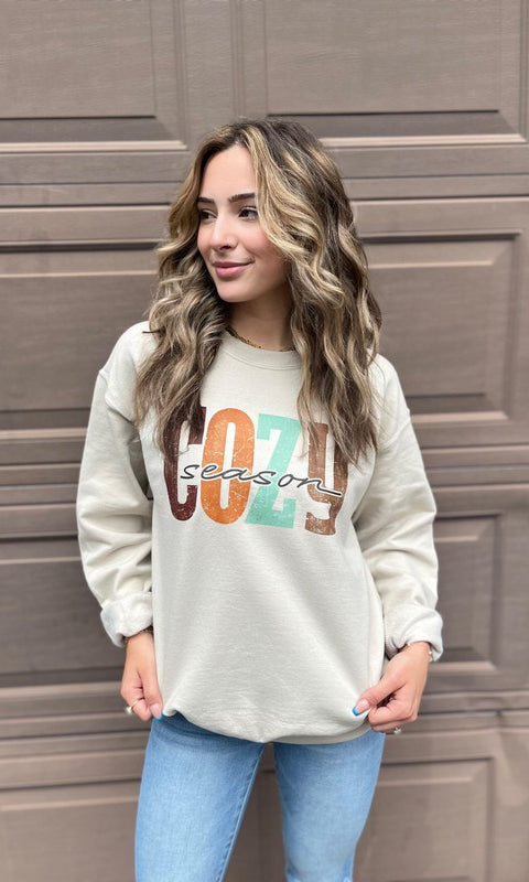 Cozy Season Sweatshirt Ask Apparel