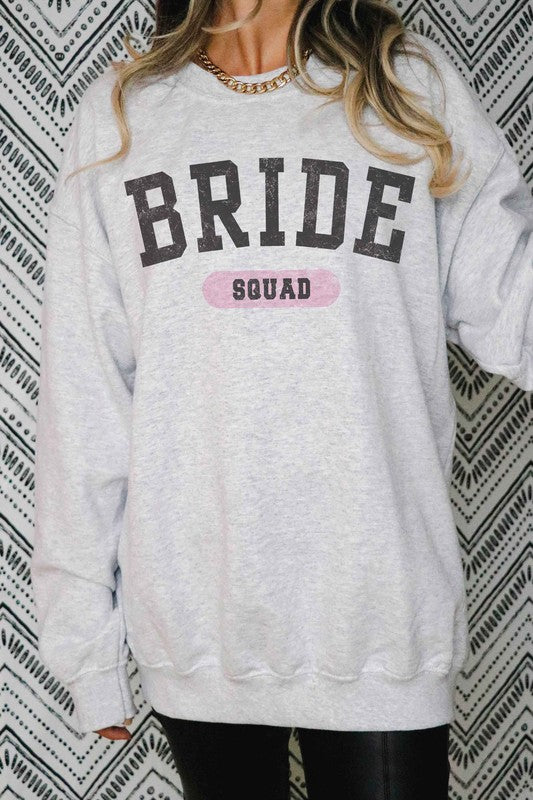 BRIDE SQUAD Graphic Sweatshirt A. BLUSH CO.