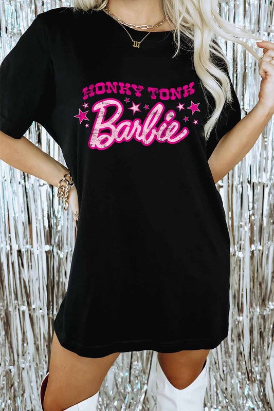 Honky Tonk Barbie Graphic Tee Khristee