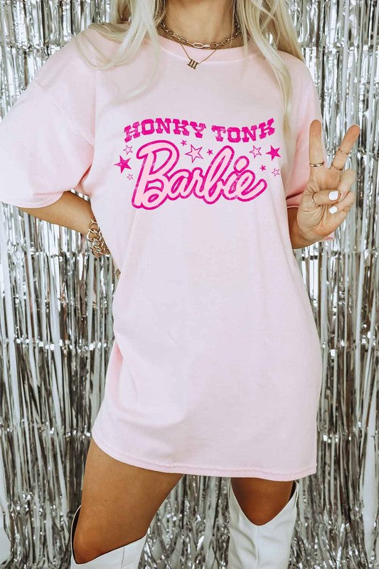 Honky Tonk Barbie Graphic Tee Khristee