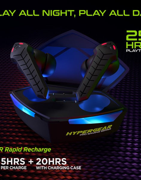 HyperGear CobraStrike True Wireless Gaming Earbuds Jupiter Gear