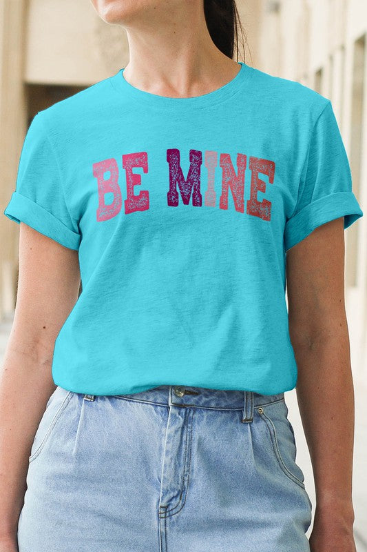 Be Mine, Valentine's Graphic Tee Rebel Stitch