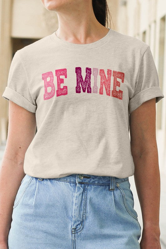 Be Mine, Valentine's Graphic Tee Rebel Stitch