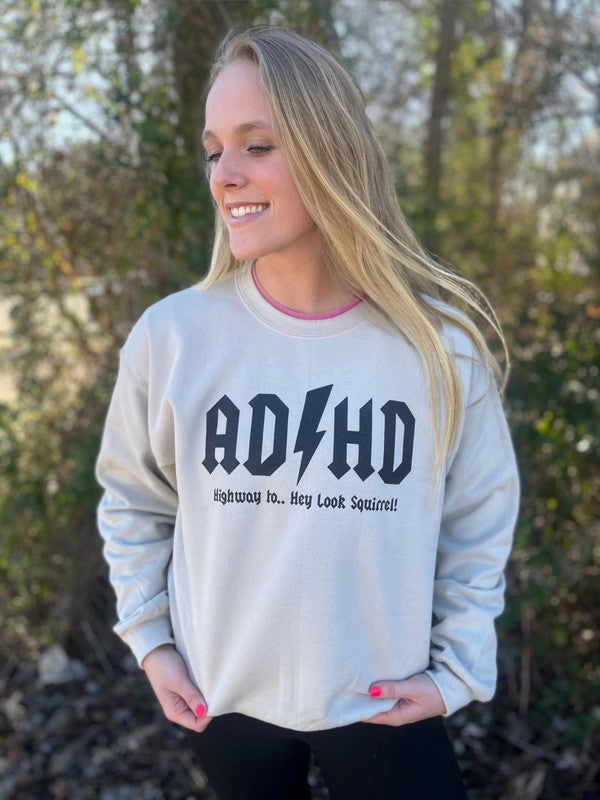 ADHD Sweatshirt Ask Apparel