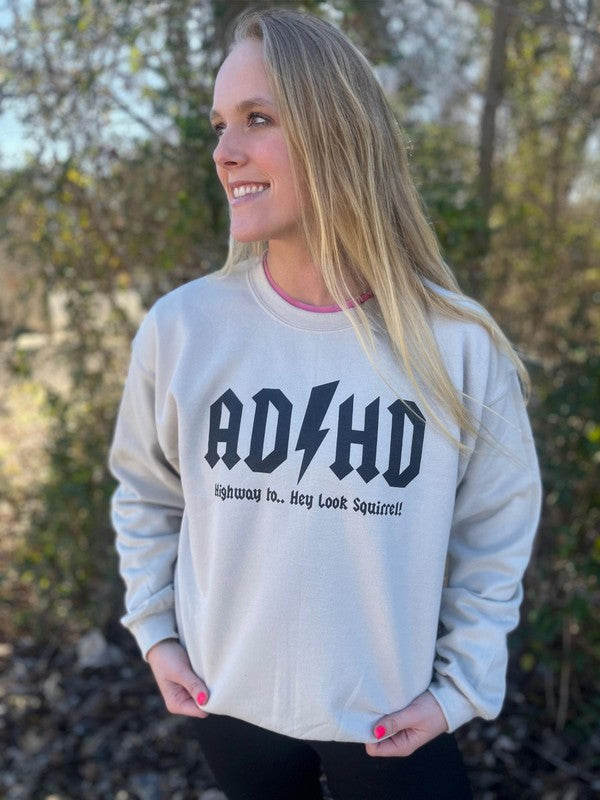 ADHD Sweatshirt Ask Apparel