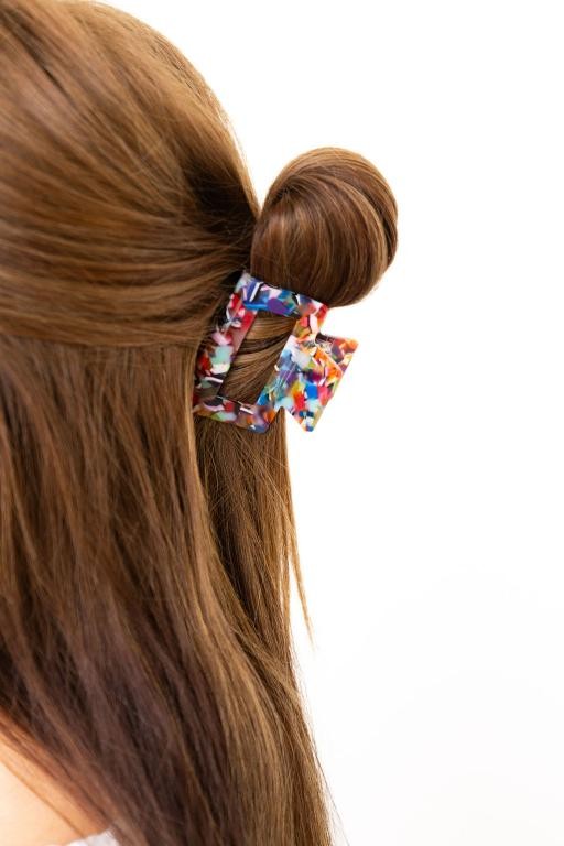 Carly Hair Claw - Fiesta Spiffy & Splendid