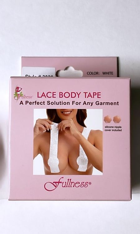 Body Tape lace with silicone nipple boobs tape Forever-Foxy