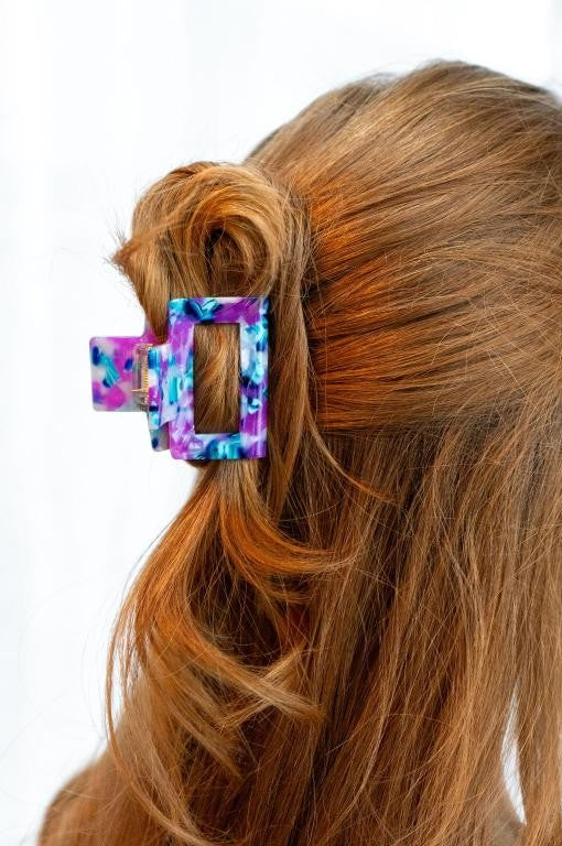 Carly Hair Claw - Purple Party Spiffy & Splendid