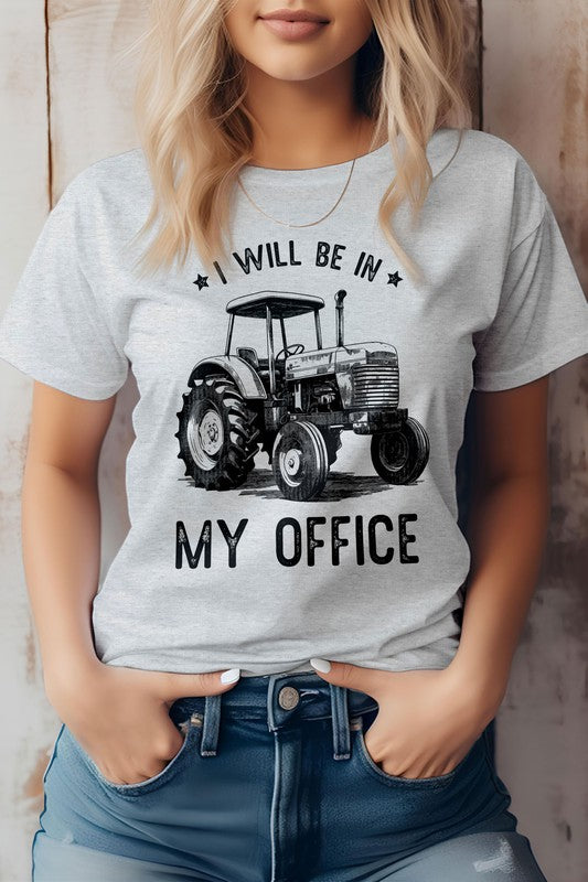 I Will Be in Office, Farm Graphic Tee Rebel Stitch