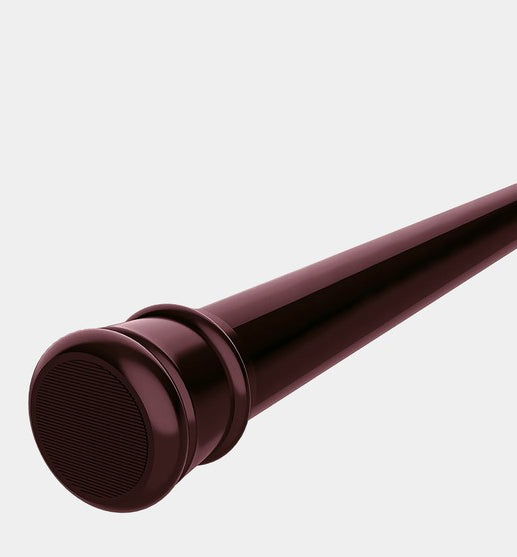 Burgundy Adjustable Tension Curtain Rod 41-76 in. Home Mart Goods