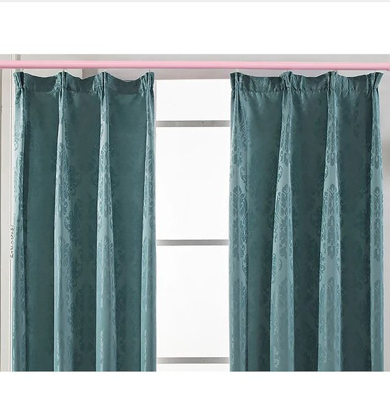 Pink Adjustable Tension Curtain Rod 41-76 inches Home Mart Goods