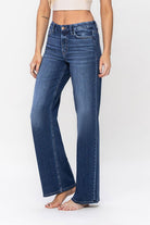 High Rise Loose Fit Jeans Flying Monkey