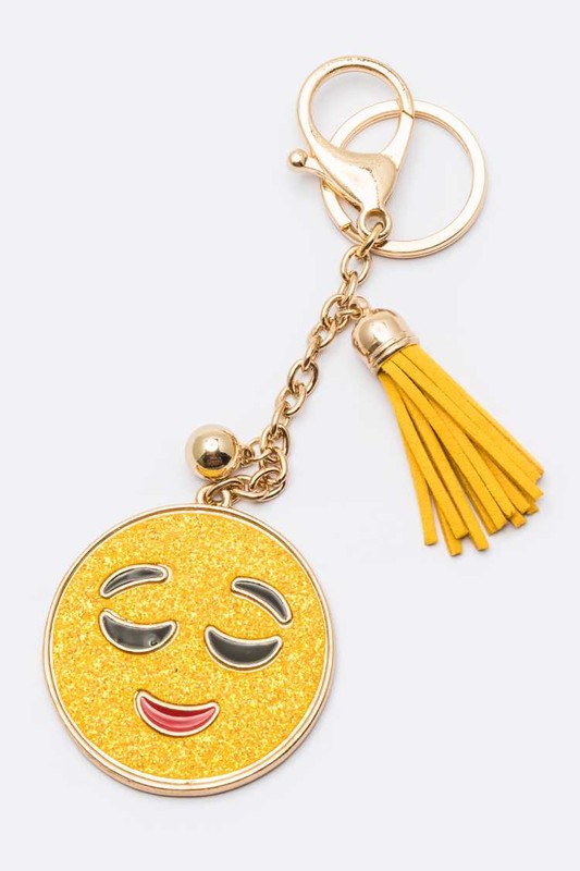 Emoji Metal Key Chain LA Jewelry Plaza