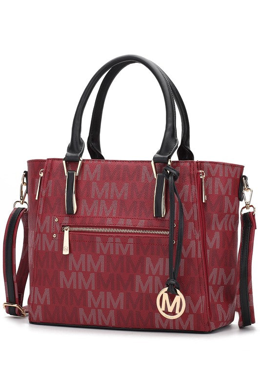 MKF Collection Siena M Signature Handbag by Mia K MKF Collection by Mia K