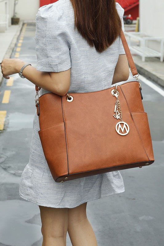 MKF Bonita Tote Bag with Wallet by Mia K MKF Collection by Mia K